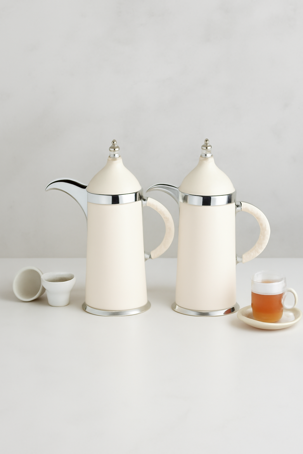 طقم قوارير مفرغة من الهواء – قطعتين (قهوة 0.8 لتر وشاي 0.8 لتر)