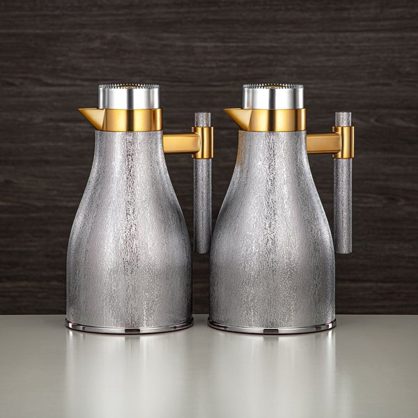 Vacuum Flask set ABS Push Button 1L