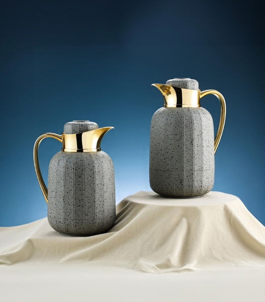 طقم قوارير مفرغة من الهواء - قطعتين (1.0 لتر للقهوة و1.5 لتر للشاي)