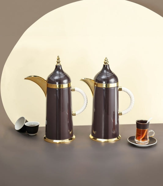 Vacuum Flask Set – 2 Pieces (0.8L Coffee & 0.8L Tea)