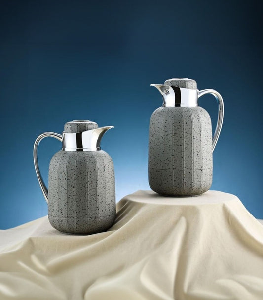 طقم قوارير مفرغة من الهواء - قطعتين (1.0 لتر للقهوة و1.5 لتر للشاي)